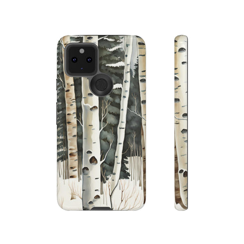Winter Aspen Trunks - Impact Resistant Phone Case